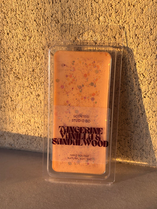 Tangerine, Vanilla & Sandalwood | Soy Wax Melts